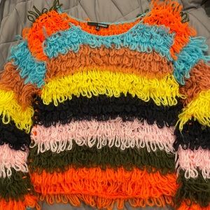 Unique crotchet sweater